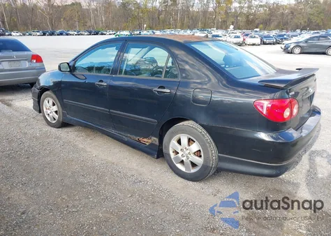 2005 Toyota Corolla S from USA, damaged, VIN 2T1BR32E25C424107